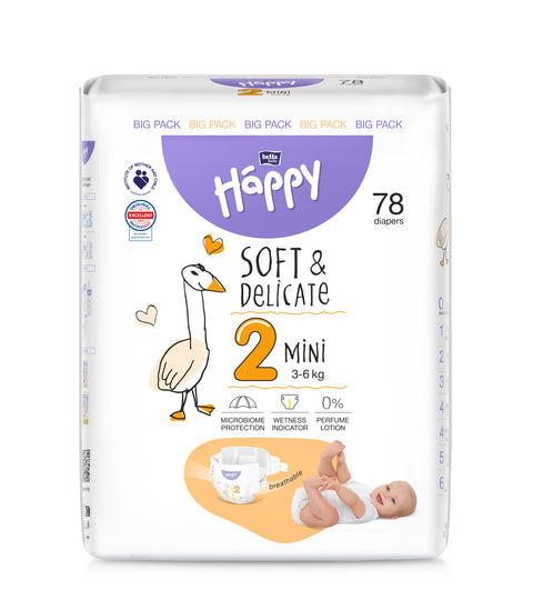 Bella Baby Happy Windeln Gr. 2, Mini 3-6kg