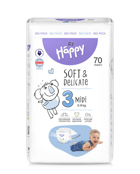 Bella Baby Happy Windeln Gr. 3, Midi 5-9kg