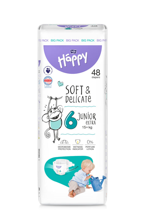 Bella Baby Happy Windeln Gr. 6, Junior Extra 15+kg