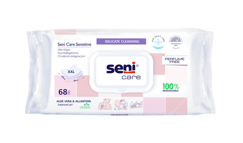 Seni Care Sensitive Feuchttücher