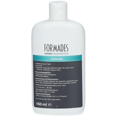 Formades Händedesinfektion 150ml, Kittelflasche