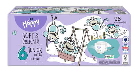 HAPPY BOX Bella Baby Happy Windeln, Größen 2 - 6
