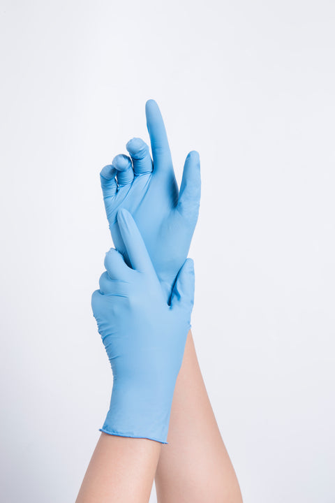 240 x 100 Stk. (24 Karton), nima. Nitrilhandschuhe, blau