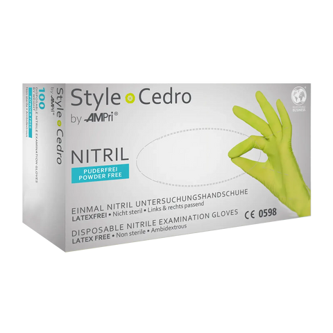Nitrilhandschuhe grün, Med Comfort, Box mit 100 Stk.