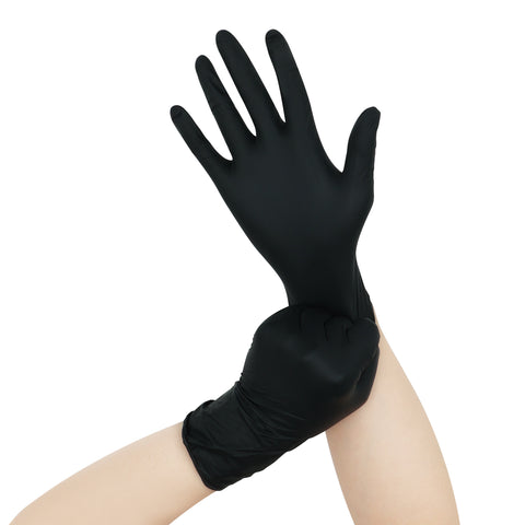 960 x 100 Stk. (1 Palette), nima. Nitrilhandschuhe, schwarz