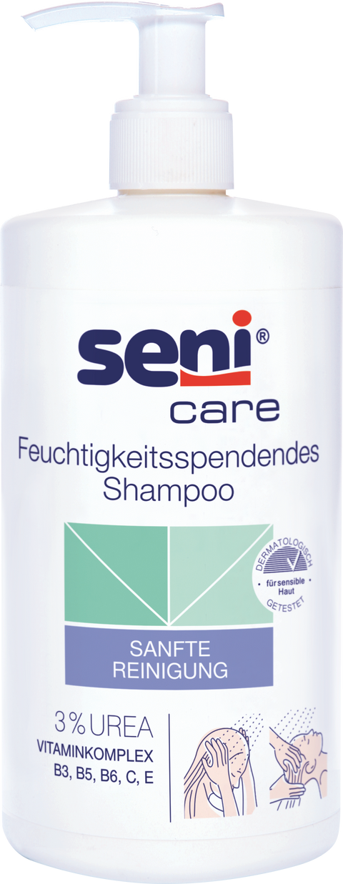SENI CARE Shampoo mit 3% UREA, 500ml